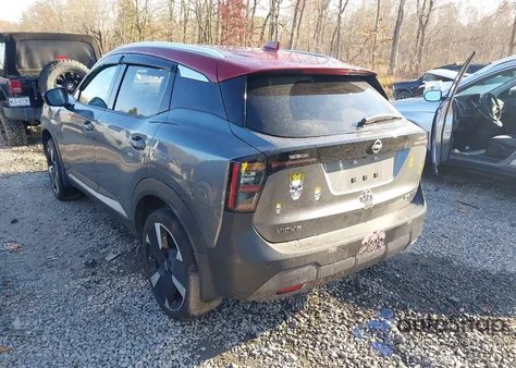 2025 Nissan Kicks Sr Intelligent Awd из США, поврежденный, VIN 3N8AP6DD4SL442113